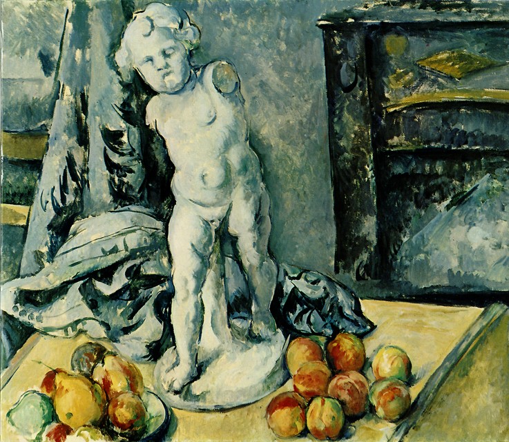 Still Life with Plaster Cupid (L’Amour en plâtre) à Paul Cézanne