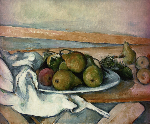 Still-life with pears à Paul Cézanne