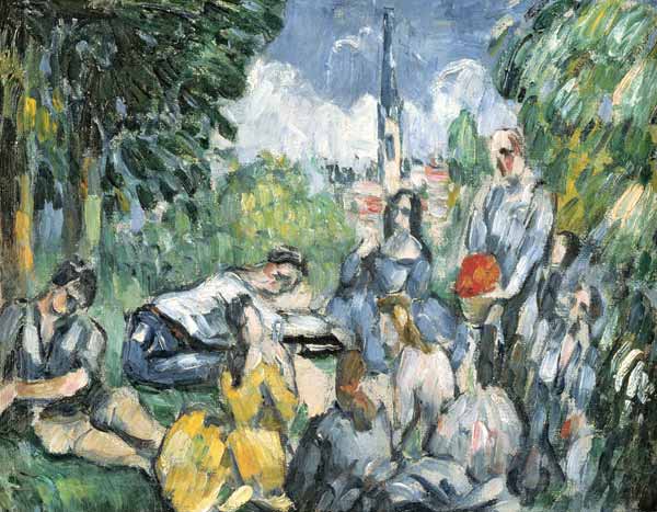 The Picnic (Dejeuner sur l'Herbe) à Paul Cézanne