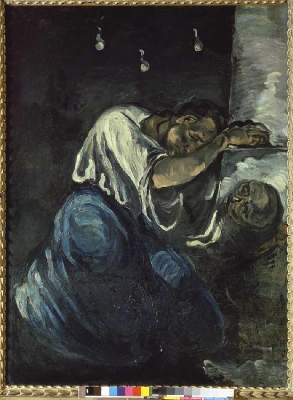 Magdaleine pleurant à Paul Cézanne