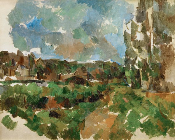 Bank of a River à Paul Cézanne