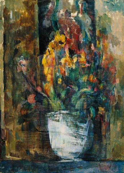Vase of Flowers à Paul Cézanne