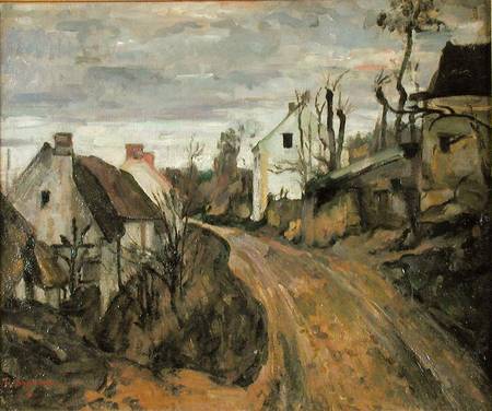 The Village Road, Auvers à Paul Cézanne