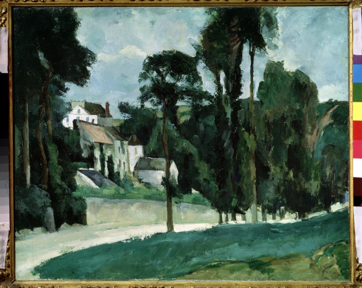 Road at Pontoise à Paul Cézanne