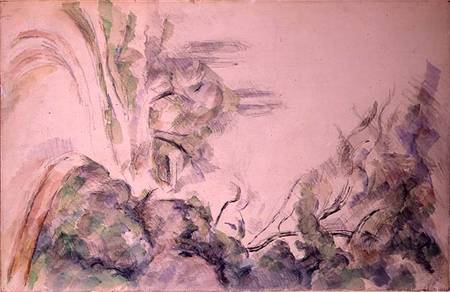 The Winding Road à Paul Cézanne