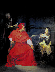 Jeanne d Arc vor dem Kardinal von Winchester à Hippolyte (Paul) Delaroche