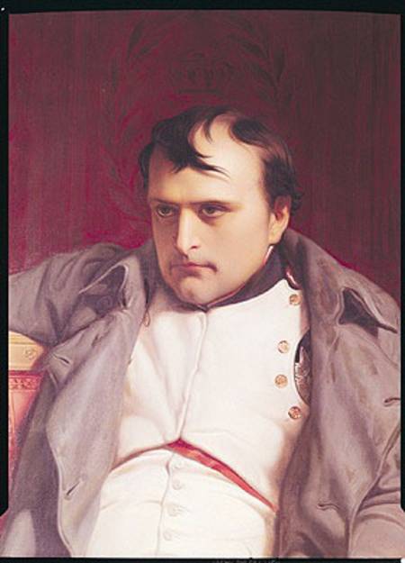 Napoleon (1769-1821) after his Abdication  (detail of 157912) à Hippolyte (Paul) Delaroche