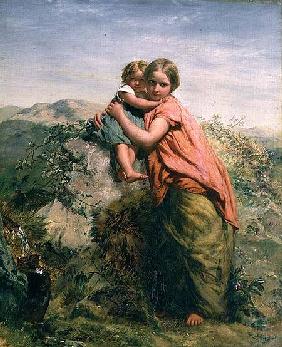 Welsh Peasant and Child