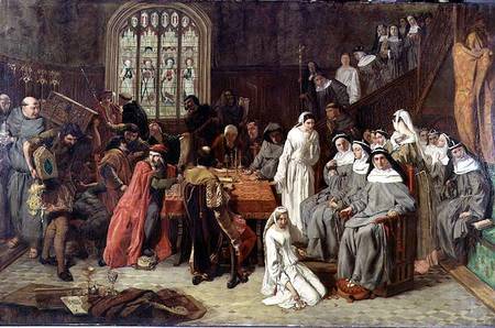 Visitation and Surrender of Syon Nunnery to the Commissioners à Paul Falconer Poole