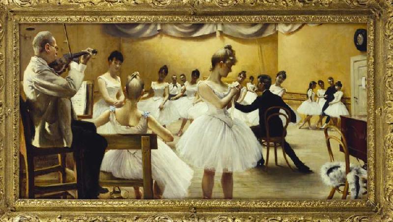 l'école de ballet du théâtre royal. à Paul Fischer