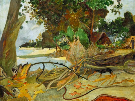 Te burao (l'Hibiscus) à Paul Gauguin