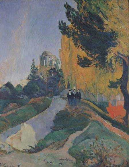 The Alyscamps, Arles à Paul Gauguin