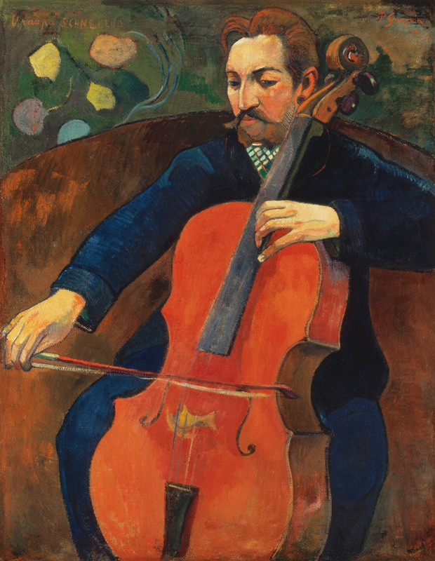 portrait de Fritz Scheklud à Paul Gauguin