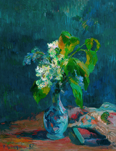 Lilacs à Paul Gauguin