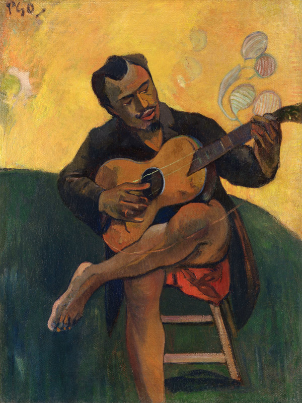 The Guitar Player à Paul Gauguin