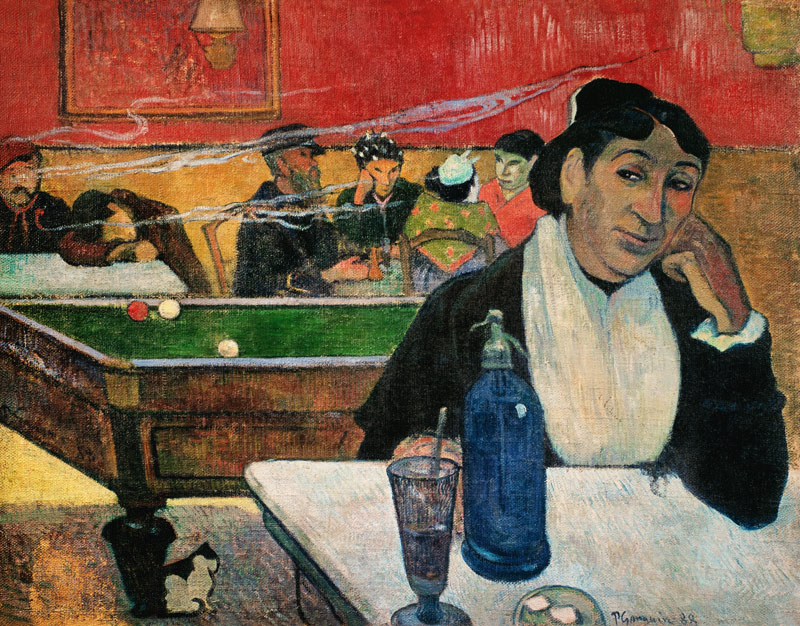 Le café de nuit, à Arles à Paul Gauguin