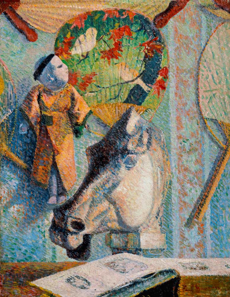 Still Life with Horse's Head à Paul Gauguin