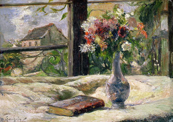 Vase of Flowers à Paul Gauguin