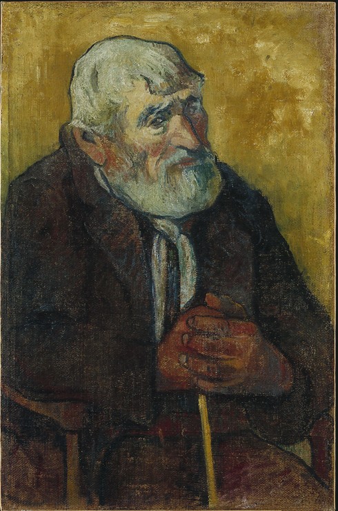 Old Man with a Stick à Paul Gauguin