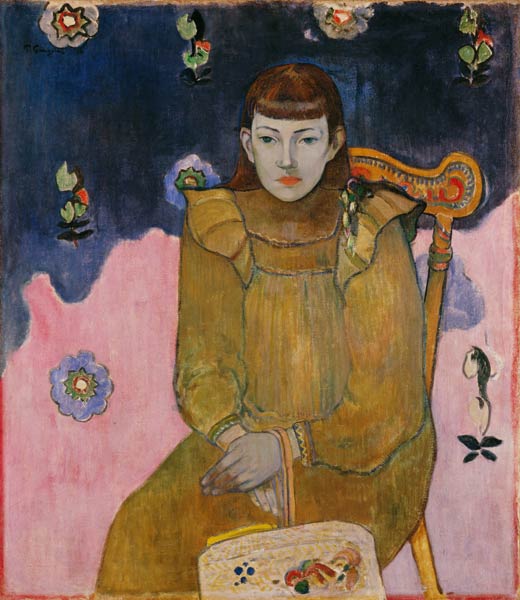 Portrait d'une jeune fille (Vaite Goupil) à Paul Gauguin