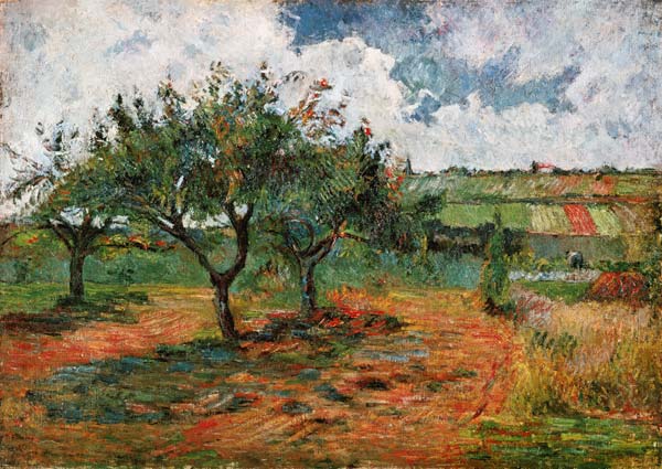 Blossoming Apple Trees à Paul Gauguin
