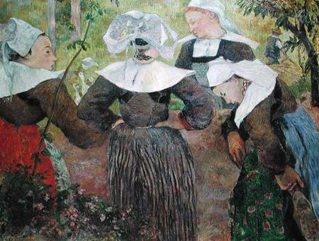 Four Breton Women à Paul Gauguin