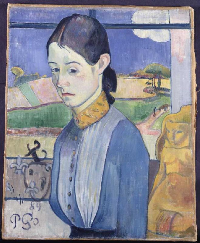 Jeunes bretonne à Paul Gauguin