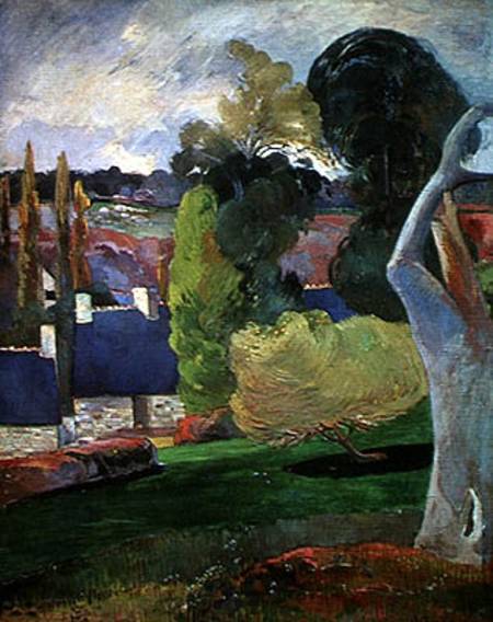 Brittany Landscape à Paul Gauguin