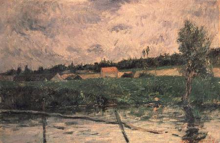 Brittany Landscape à Paul Gauguin