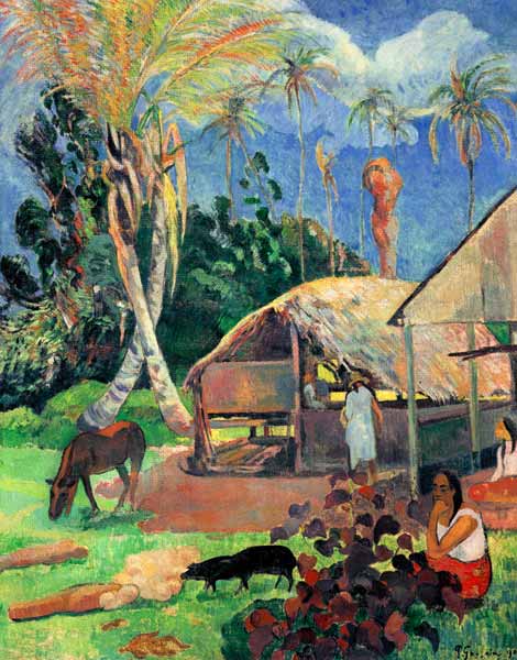 The Balck Pigs à Paul Gauguin