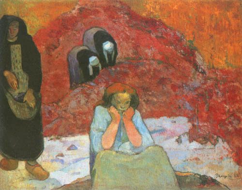 Récolte en Arles ou humain misère à Paul Gauguin