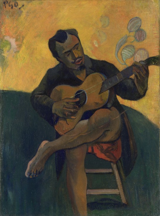 Guitar player à Paul Gauguin