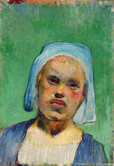 Head of a Breton à Paul Gauguin