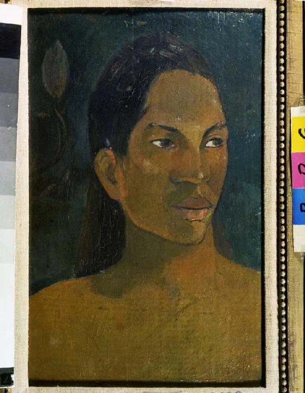 tête d'un Tahitianerin à Paul Gauguin