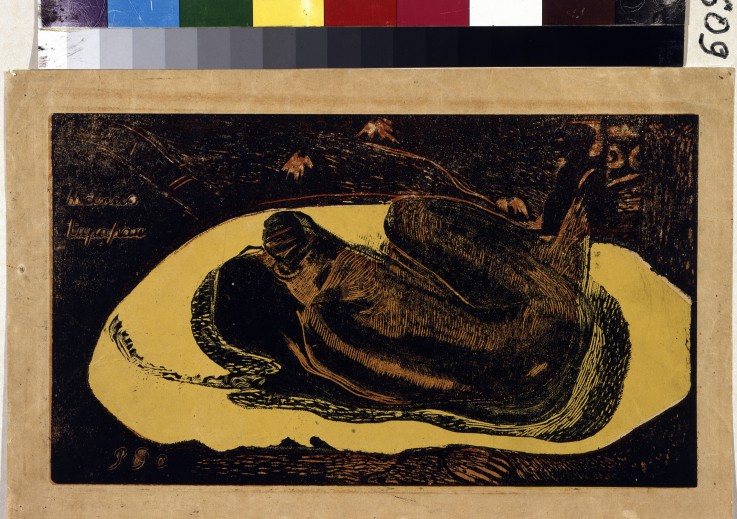 Manao Tupapau (Spirit of the Dead Watching) From the Series "Noa Noa" à Paul Gauguin