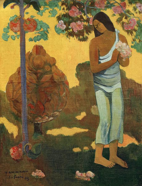 Te Avae no Maria à Paul Gauguin
