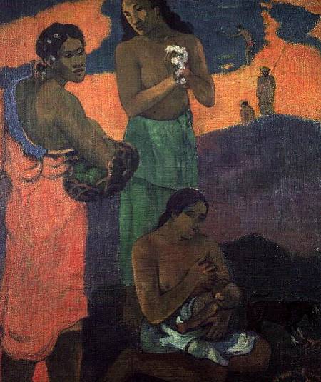 Maternity, or Three Women on the Seashore à Paul Gauguin