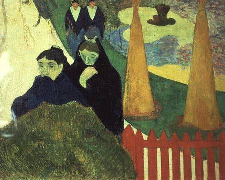 Old Women of Arles à Paul Gauguin