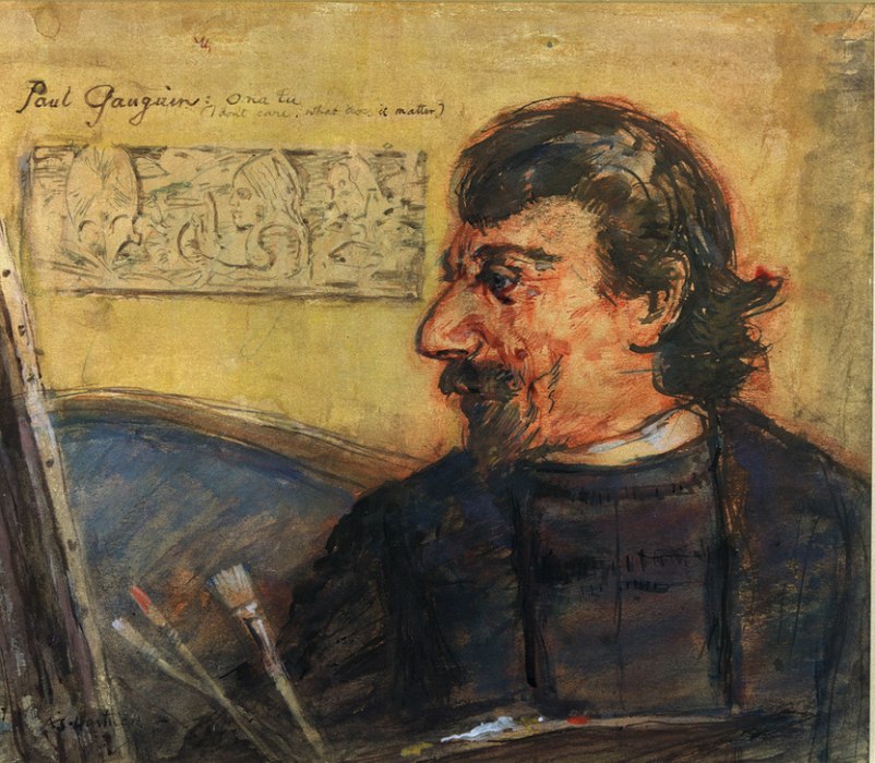 Portrait of Paul Gauguin à Paul Gauguin