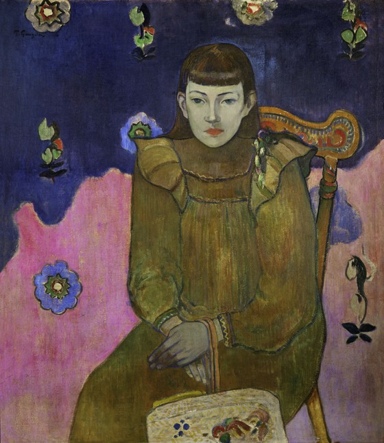 Portrait of Vaiite (Jeanne) Goupil à Paul Gauguin