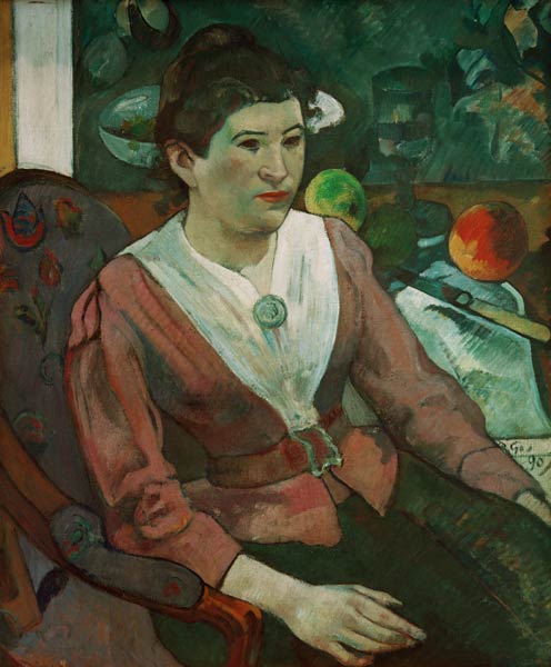 portrait de Marie Derrien Lagadu à Paul Gauguin