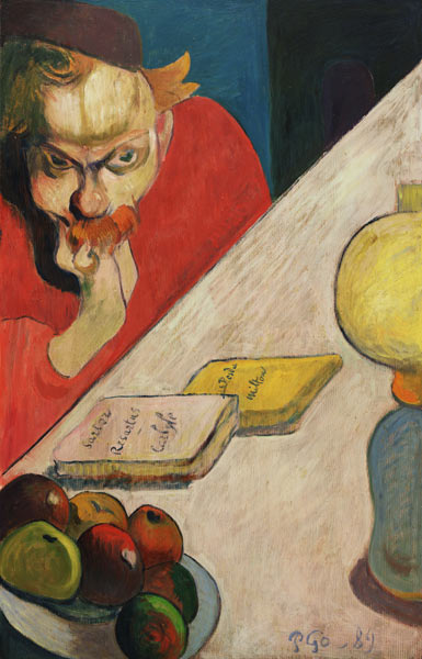 Portrait of Jacob Meyer de Haan à Paul Gauguin
