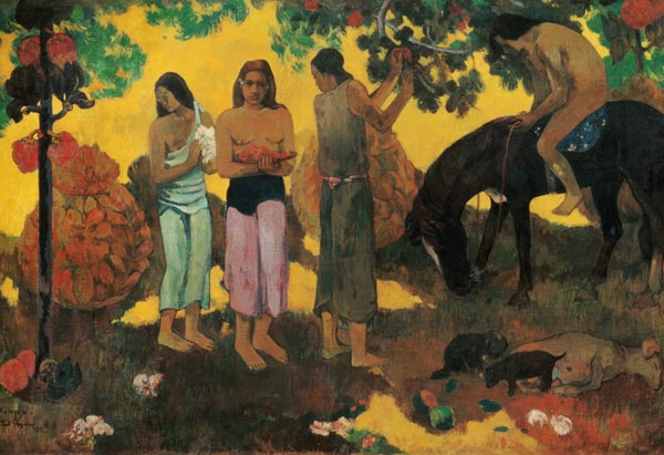 Rupe Rupe (la cueillette de fruits) à Paul Gauguin