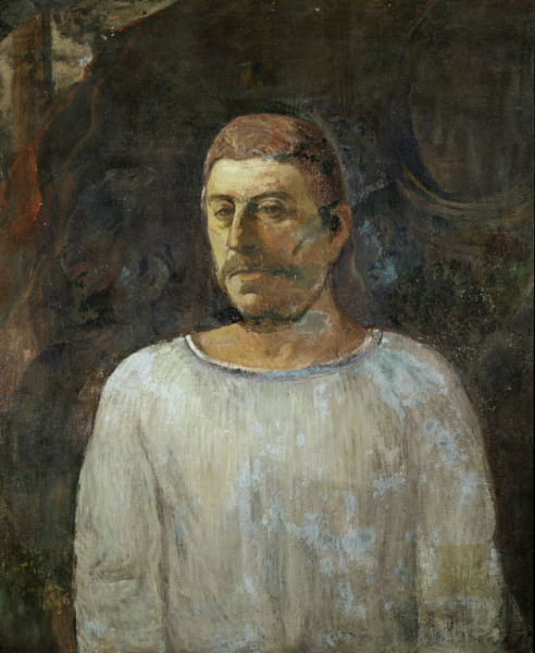 Self-portrait 1896 à Paul Gauguin