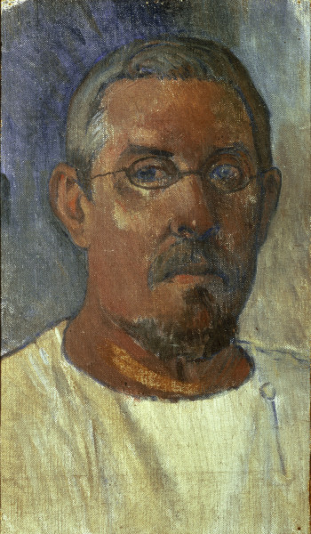 Self-portrait 1903 à Paul Gauguin