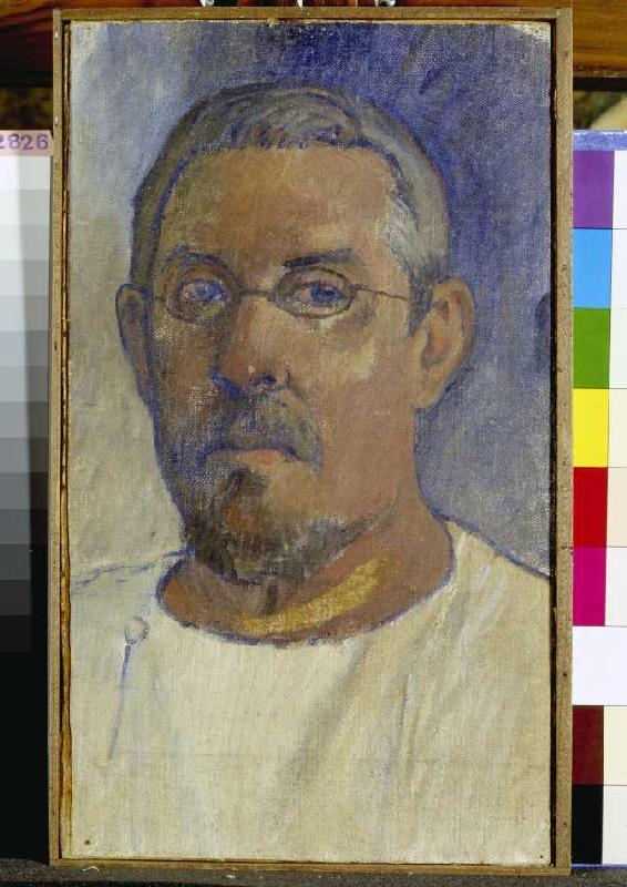auto-portrait à Paul Gauguin