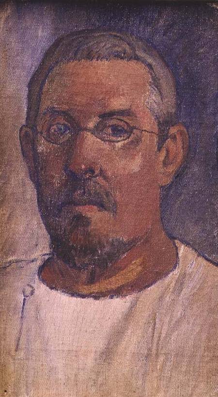 Self portrait à Paul Gauguin