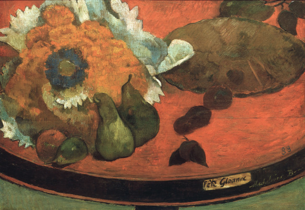 Still Life Fete Gloanec à Paul Gauguin