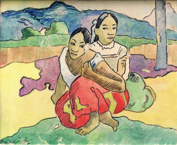 Study for Nafea faa ipoipo à Paul Gauguin