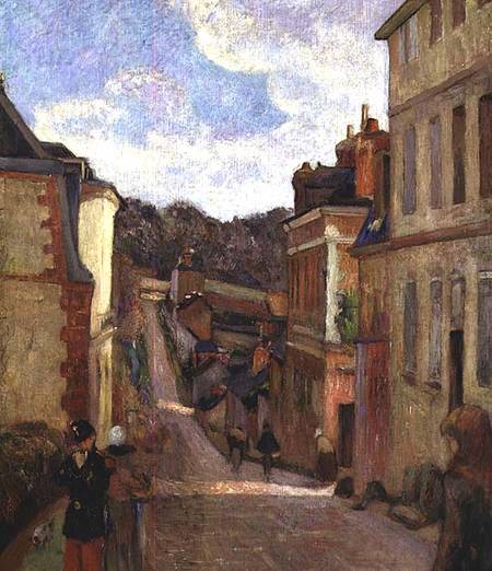 A Suburban Street à Paul Gauguin